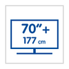 TV s úhlopříčkou 70" (177 cm)