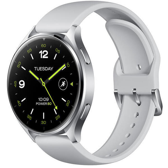 Chytré hodinky Xiaomi Watch 2, stříbrná