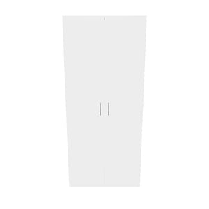 Skříň Itaka 05 - 80x185x40 cm (bílá)