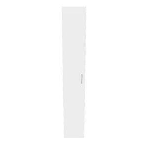 Skříň Itaka 06 - 30x185x54 cm (bílá)
