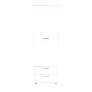 Šatní skříň New Lima - 60x201x40 cm (bílá)