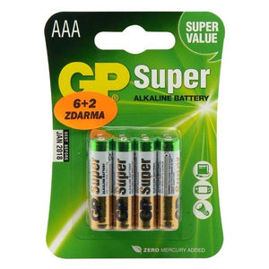 Baterie GP Ultra Alkaline, AAA, 8ks