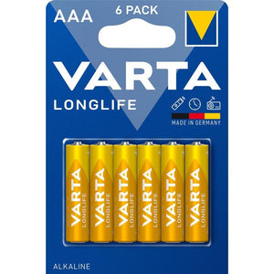 Baterie Varta Longlife Extra, AAA, 6ks