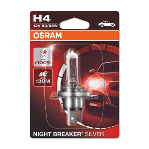 Autožárovka H4 OSRAM Night Breaker Silver, 2ks