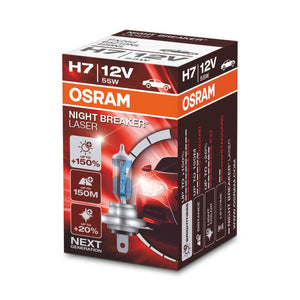 Autožárovka H7 OSRAM Night Breaker Laser, 2ks