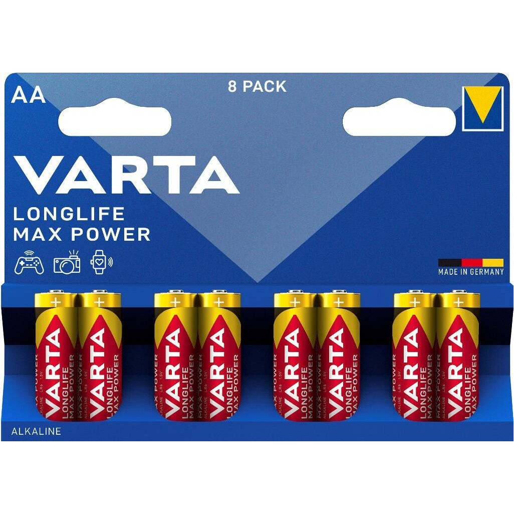 Baterie Varta Max Power, AA, 8ks