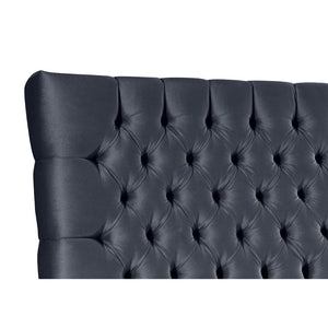 Čalouněná postel Tegan 160x200, šedá, vč. matrace, topperu a ÚP