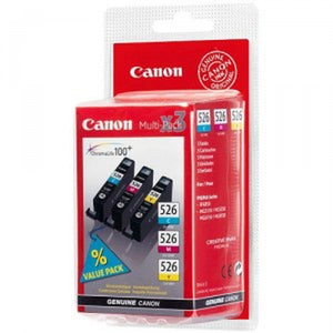 Cartridge Canon-Ink CLI526 tyrkys,purpur,žlutá (4541B009)