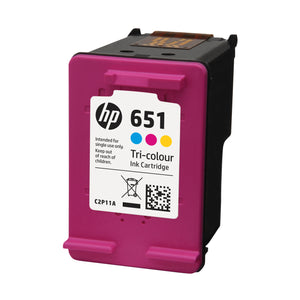 Cartridge HP C2P11AE, 651, Tri-color