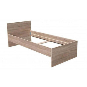Dřevěná postel Nikola I, 90x200, dub