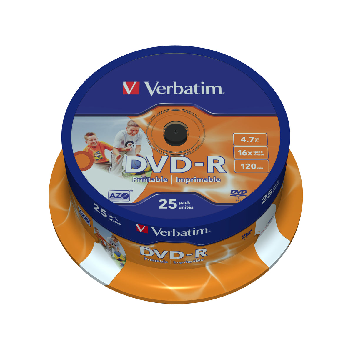 Verbatim DVD-R 4,7GB 16x, 25ks (43538)