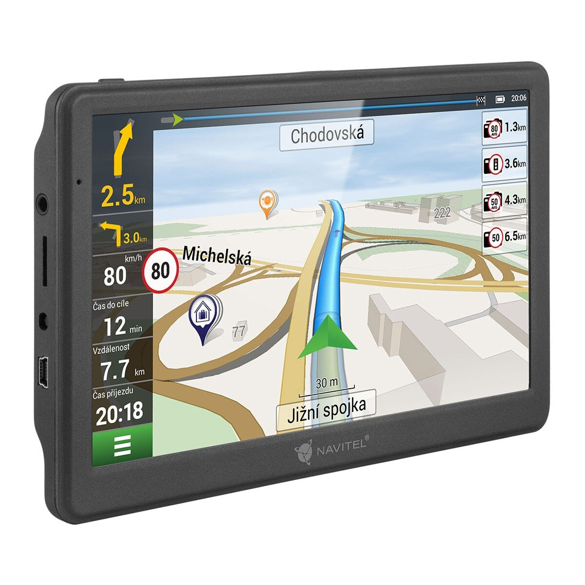 GPS Navigace Navitel MS700 7&quot;, Truck, speedcam, 47 zemí, LM