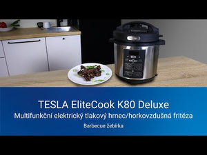 Multifunkční tlakový hrnec a fritéza Tesla EliteCook K80 Deluxe