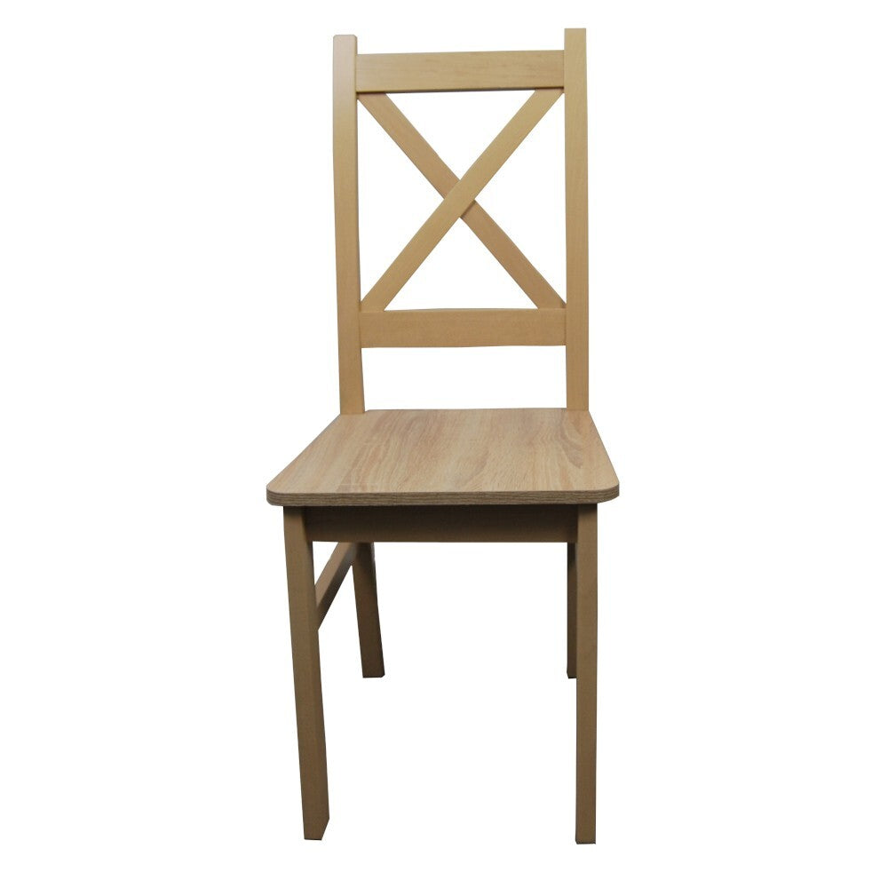 Jídelní set Timmy II - 2x židle, 1x stůl (dub)