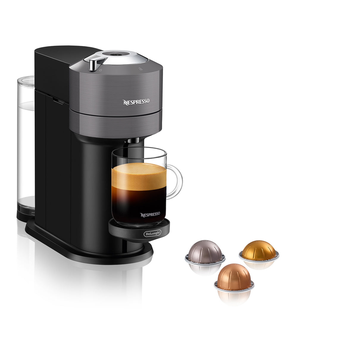 Kapslový kávovar Nespresso Vertuo Dark Grey De´Longhi ENV120GY