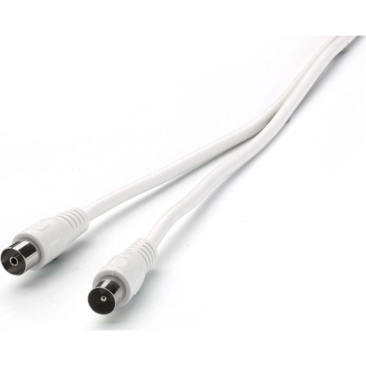 Koaxiální kabel Vivanco V30217, 1,5m, bílý