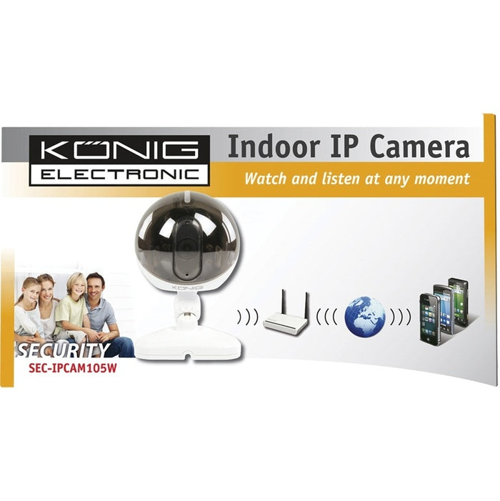König  -  SEC-IPCAM105W. IP kamera. CMOS. 640x480, night vison 5m