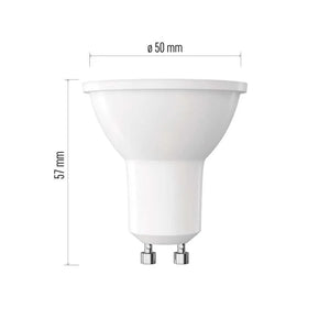 LED žárovka Emos ZQ83703, GU10, 8,4W, teplá bílá