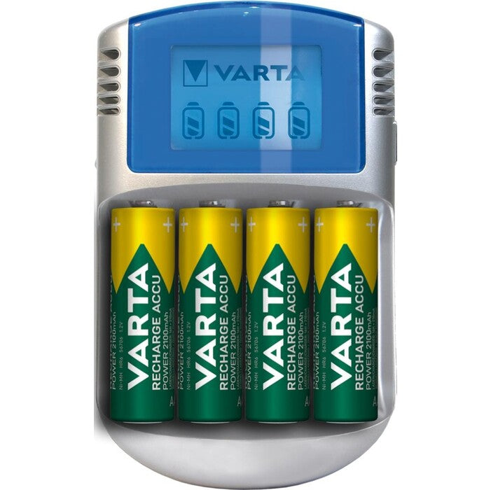Nabíječka baterií Varta LCD charger, 4xAA, 2600mAh