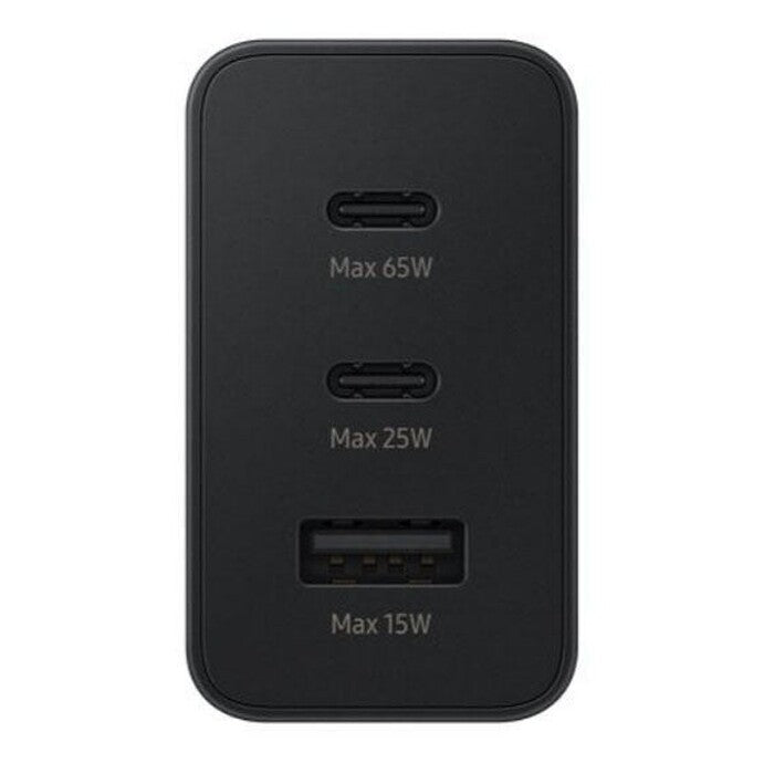 Nabíječka Samsung 65W, 2x USB-C port, PD, QC, černá