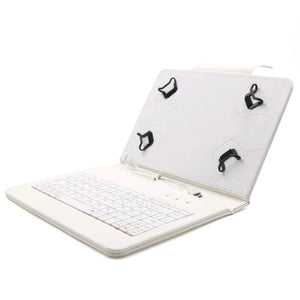 C-TECH PROTECT pouzdro s klávesnicí 8" NUTKC-02, bílé