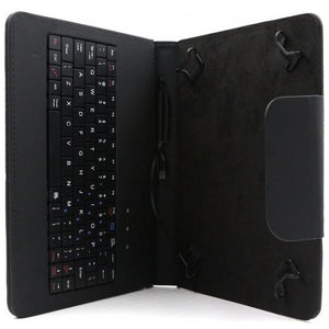 Pouzdro s klávesnicí C-TECH Protect pro tablet 8", černá