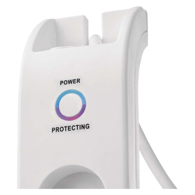Přepěťová ochrana Emos P54012 900J, 4 zásuvky, 2m, bílá