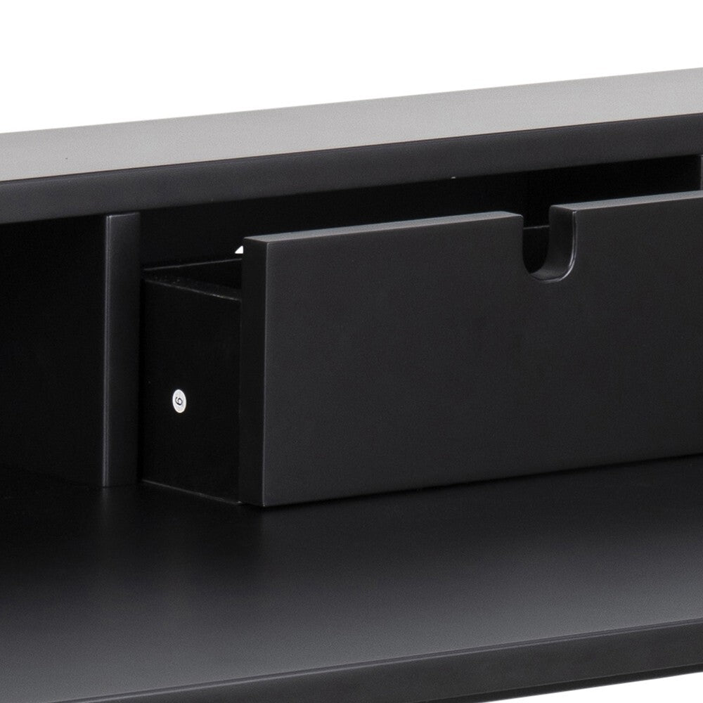 Psací stůl Durango (100x55x88,8 cm, černá)