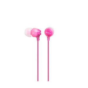 Sluchátka do uší Sony MDR-EX15AP, růžová