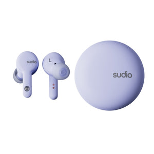 True Wireless sluchátka SUDIO A2PUR, fialová