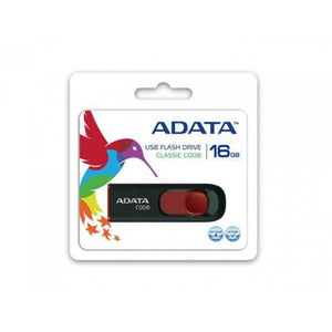 USB flash disk 16GB Adata C008, 2.0 (AC008-16G-RKD)