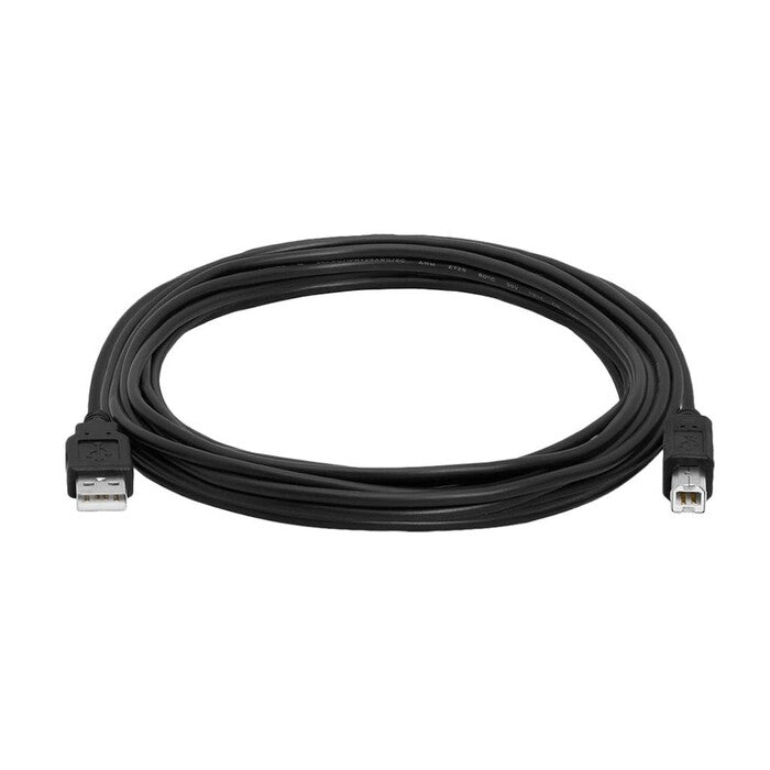 Datový kabel USB-A(male) na USB-B(male), 5m, černá