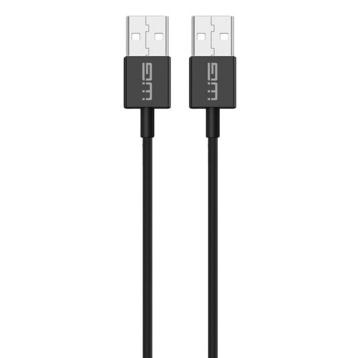 Kabel prodlužovací USB-A(male) na USB-A(male),3.0, 2metry,černá