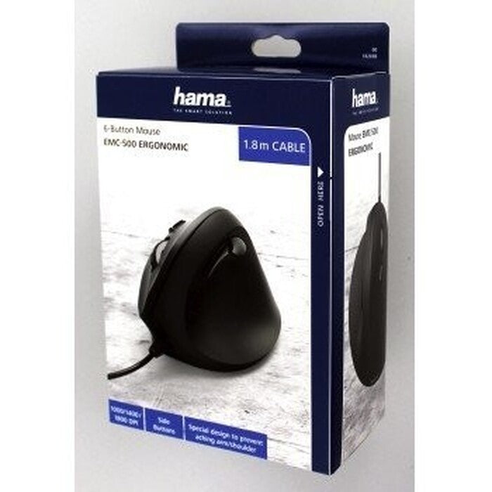 Vertikální myš Hama EMC-500