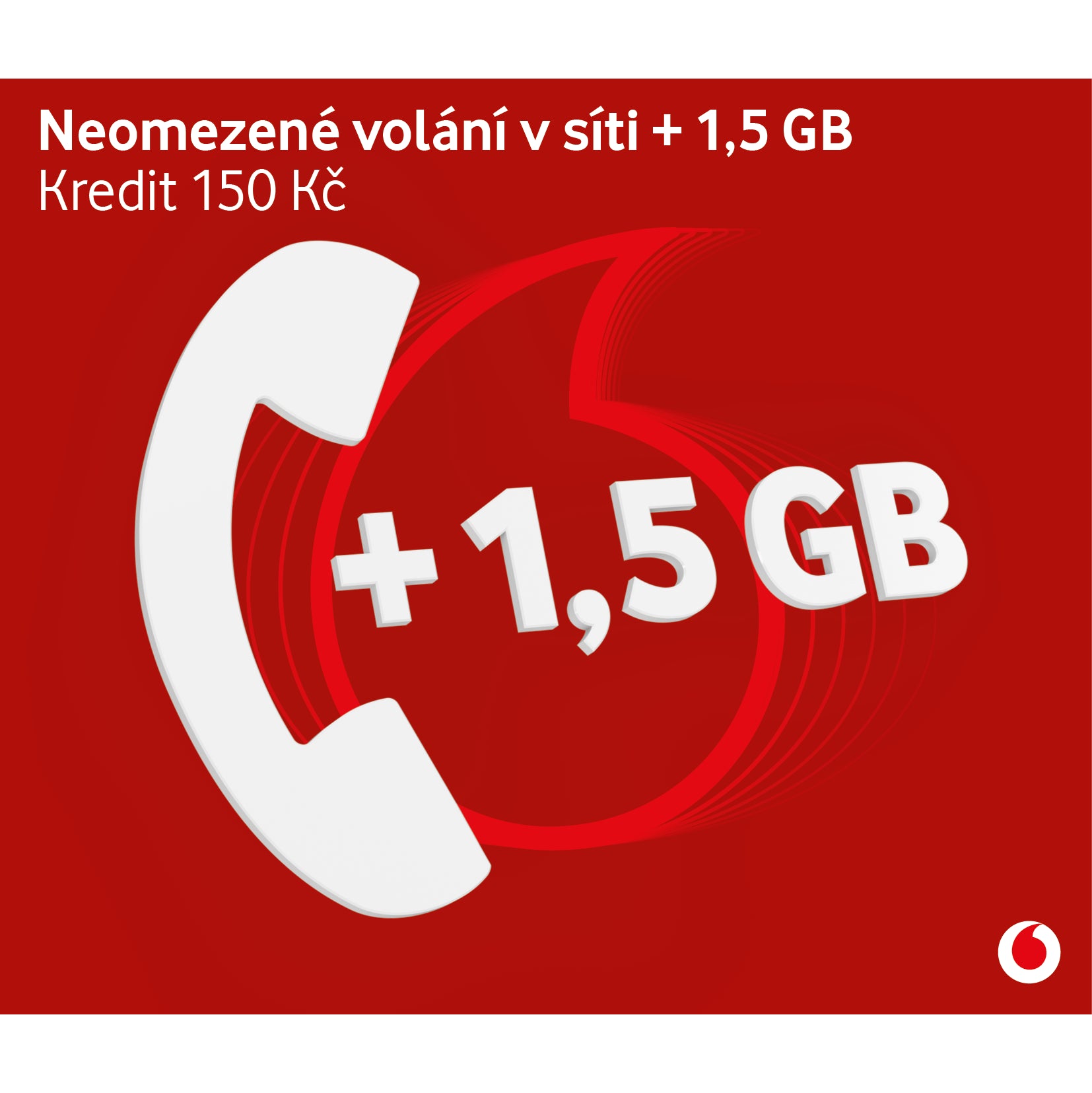 Vodafone SIM karta na volání