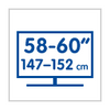 TV s úhlopříčkou 58 až 60" (147 až 152 cm)