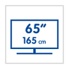 TV s úhlopříčkou 65" (165 cm)