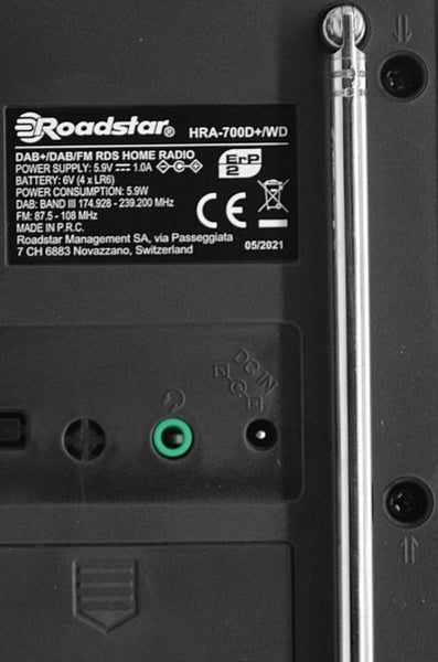 Rádio Roadstar HRA-700D+WD
