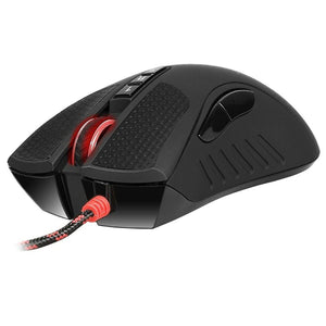 A4tech Bloody A90 Blazing, podsvícená herní myš, USB, černá