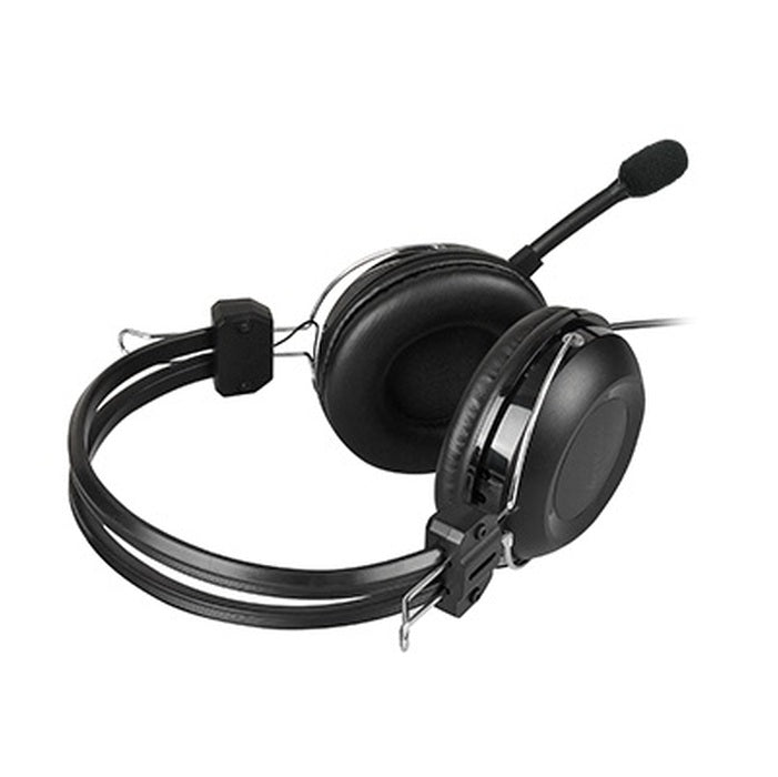 A4tech HU-35 herní sluchátka s mikrofonem, USB, černá
