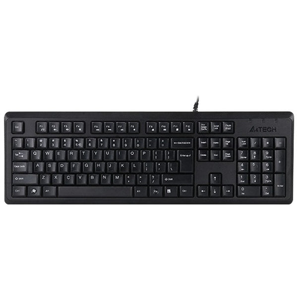 Levně A4tech KR-92, klávesnice, CZ/US, USB, Černá