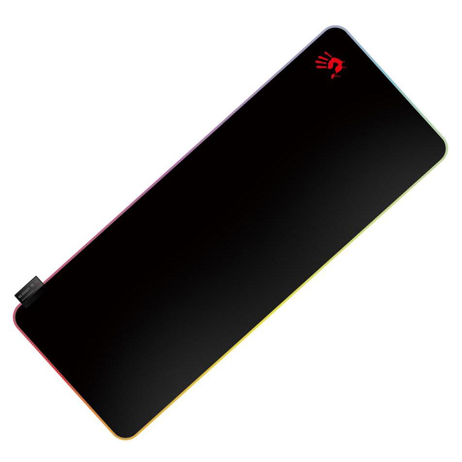 A4tech podsvícená RGB podložka pro myš a klávesnici 750×300 mm