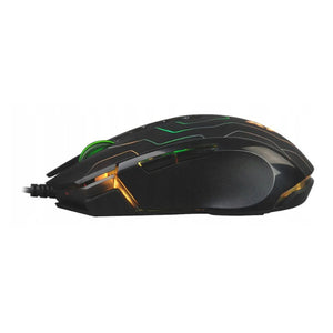A4tech X7 X89 , podsvícená herní myš, 2400 DPI, USB, černá