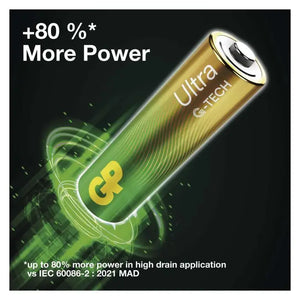 Alkalická baterie GP Super LR03 (AAA), 8 ks