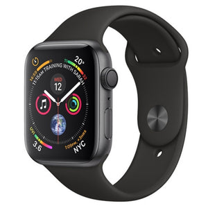 Apple Watch Series 4 GPS, 44mm, šedá, sportovní řemínek