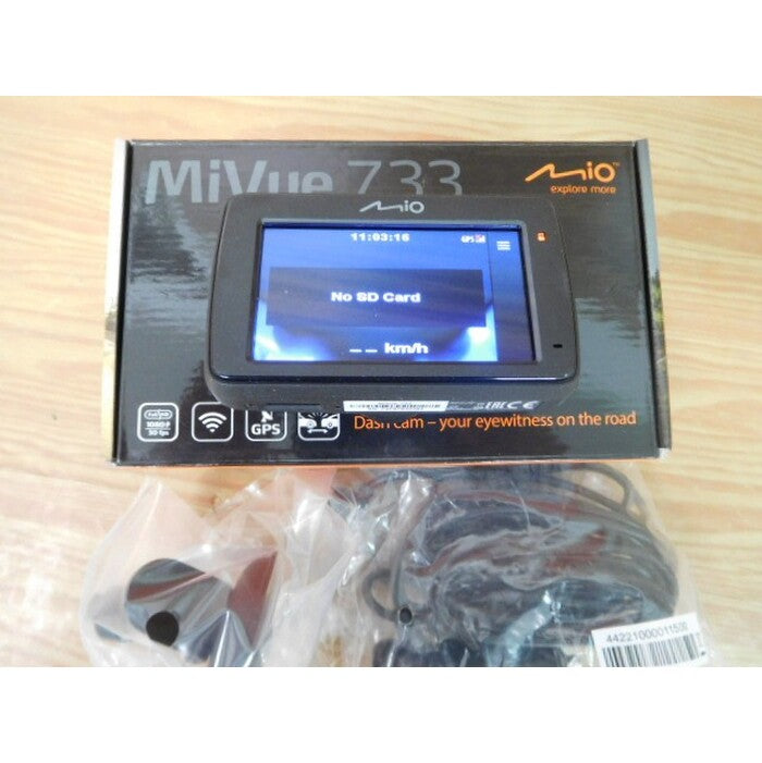 Autokamera MIO MiVue 733 WIFI, ZÁNOVNÍ