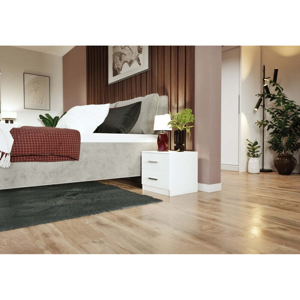Čalouněná postel Tessa 180x200, šedá, bez matrace - II. jakost