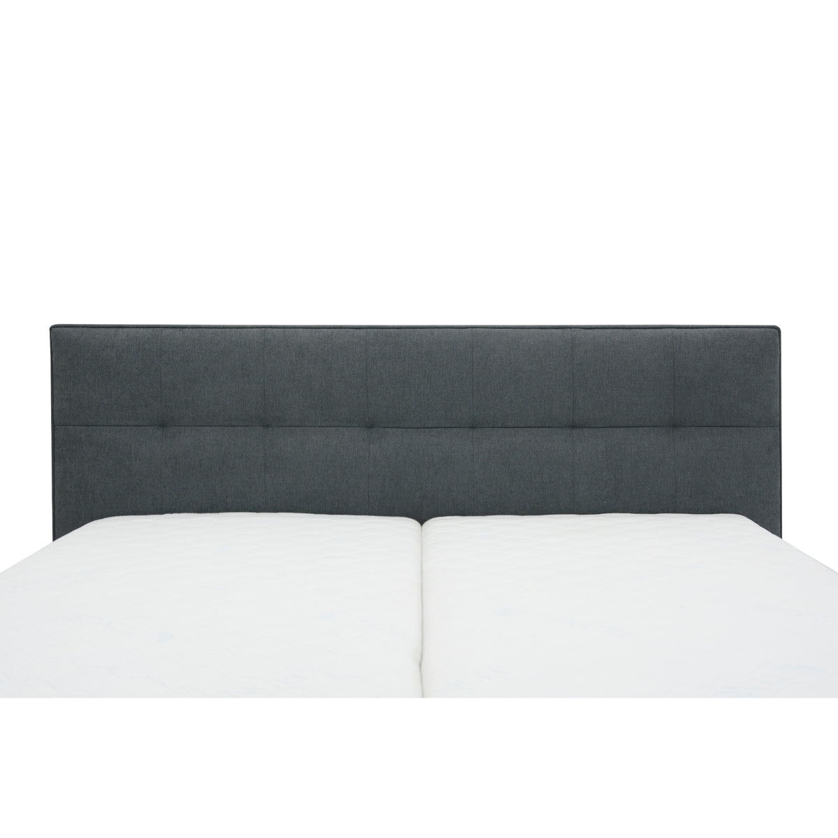 Čalouněná postel Trend 180x200, šedá, vč. matrace, boční výklop