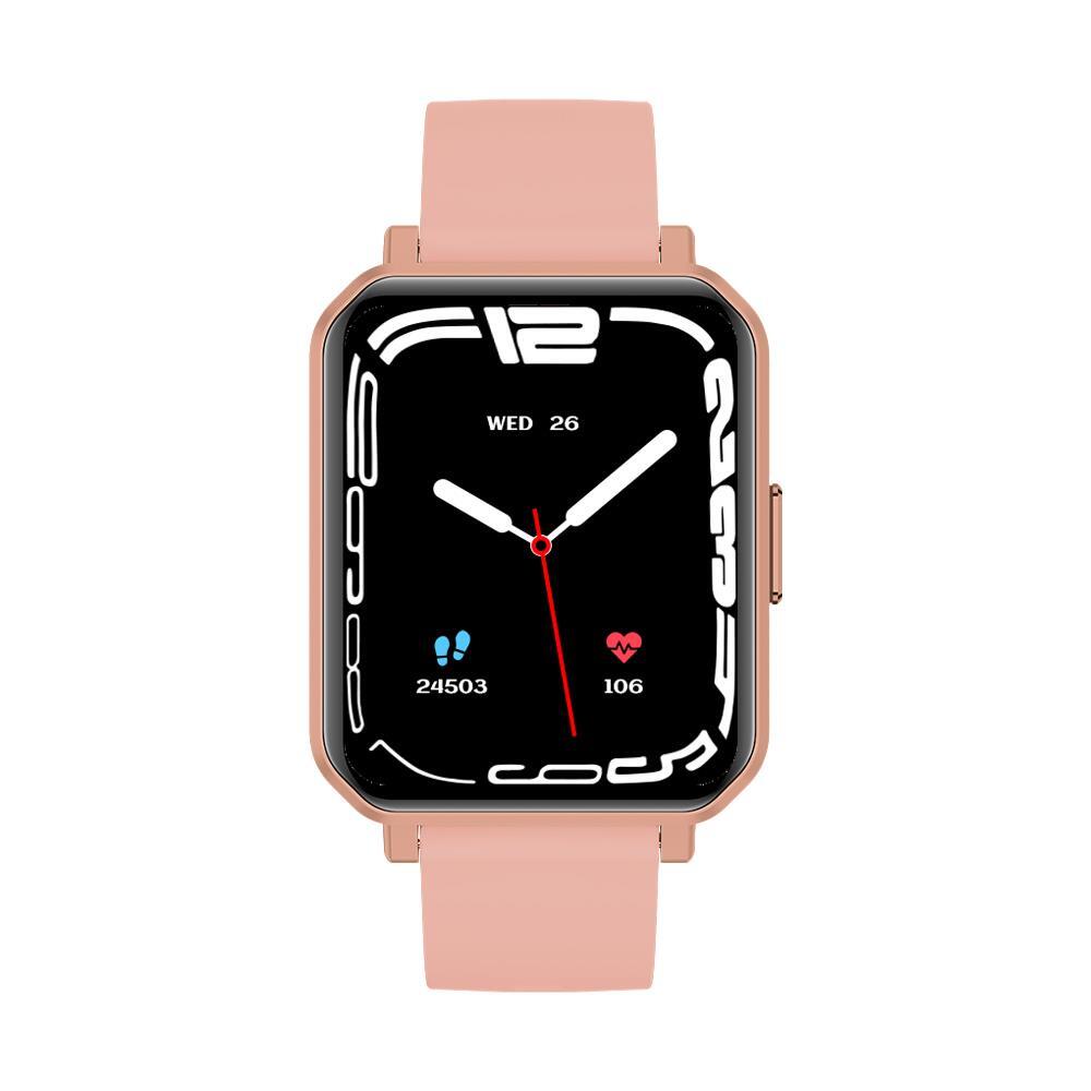 Chytré hodinky Maxcom FIT FW56 CARBON PRO, IPS, Bluetooth, zlatá