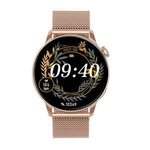 Chytré hodinky Maxcom FIT FW58  VANAD PRO, zlatá + GUA SHA